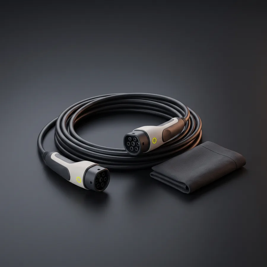 Cable Type 2 – Type 2, 7,4 kW, 5 m